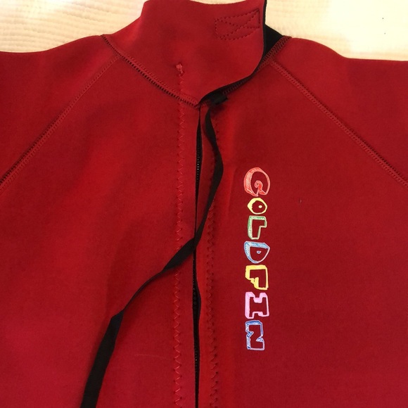 GOLDFIN size 12 Youth WerSuit Swim Surf Neoprene Full-Zip Unisex Suit Warm NEW - Picture 9 of 16